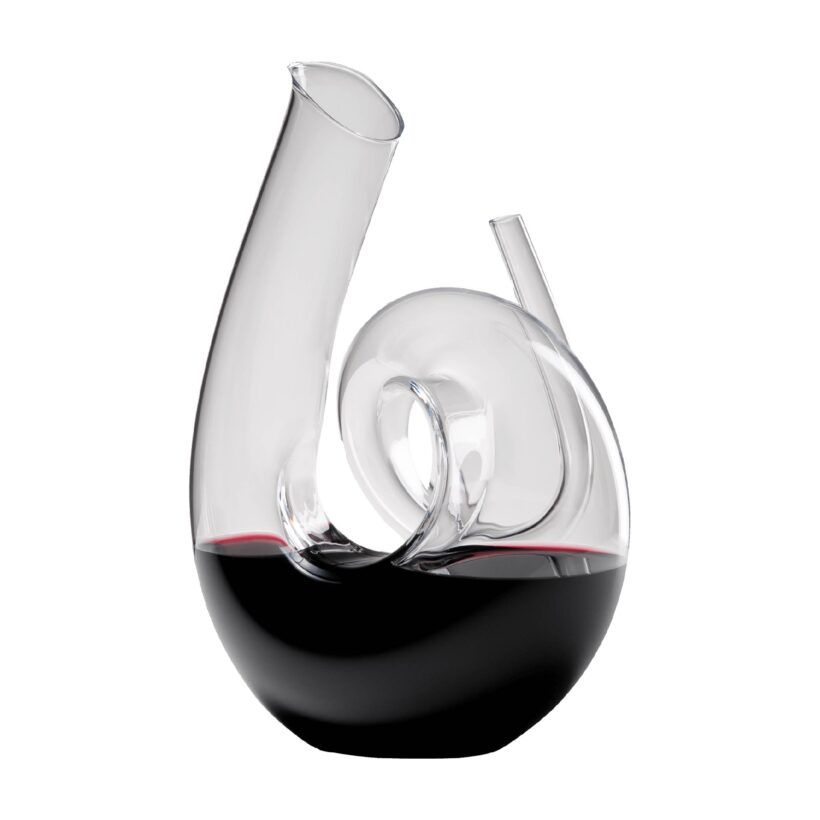 Riedel decanter curly clear