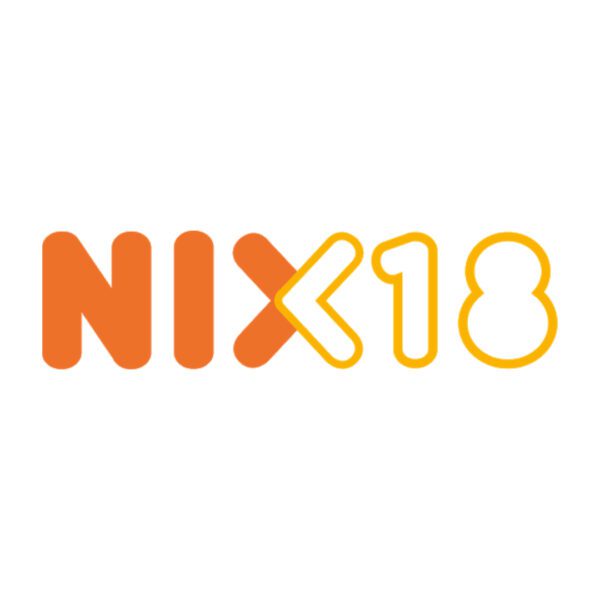 NIX18 logo kleur